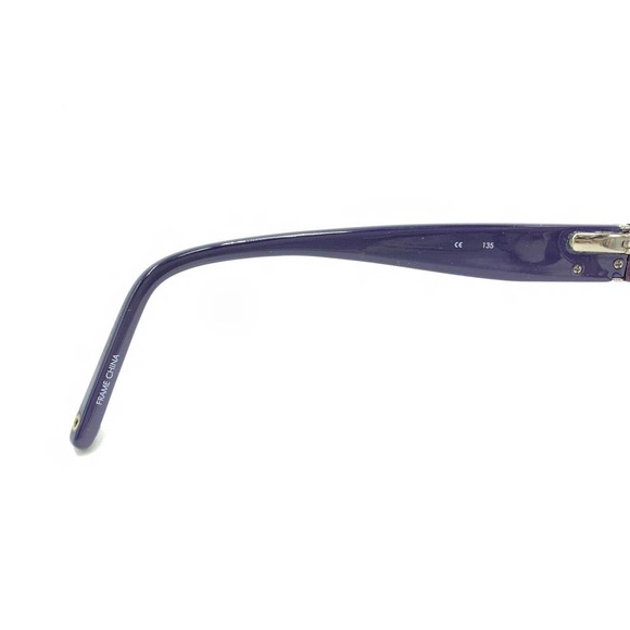 Coach Bernice 844 Translucent Purple Eyeglasses Frames 51-15 135 Designer Women - Picture 10 of 12